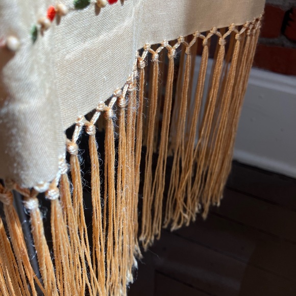 Joy and Peace Mustard Yellow Beaded Sleeveless Dress SIZE 12 - Picture 10 of 10